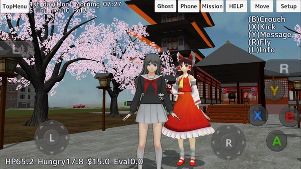 学校女生模拟器汉化版(3)