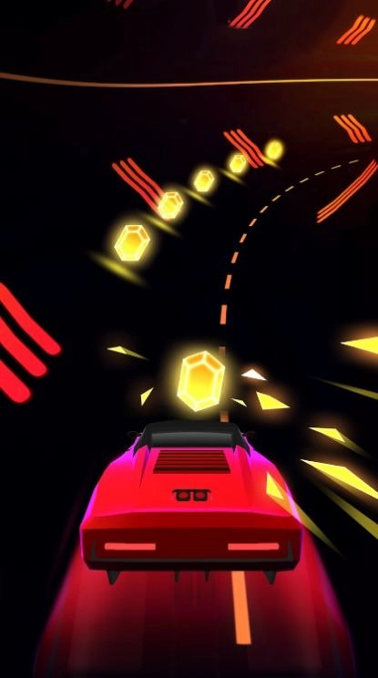 霓虹赛车手节奏赛道图1