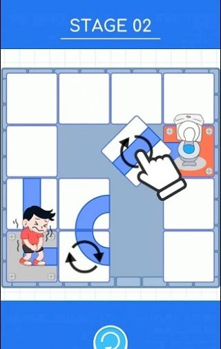 厕所华容道游戏图2