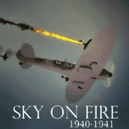sky on fire