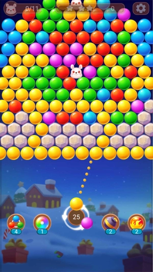 泡泡射手经典版图1