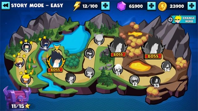 火柴人火影大战免广告最新版图3