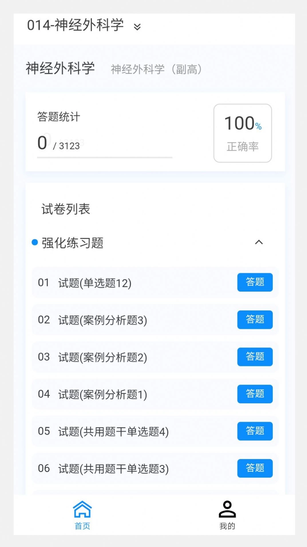 神经外科学新题库最新版图1