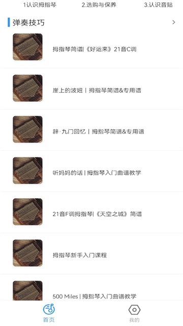 拇指琴调音器图1