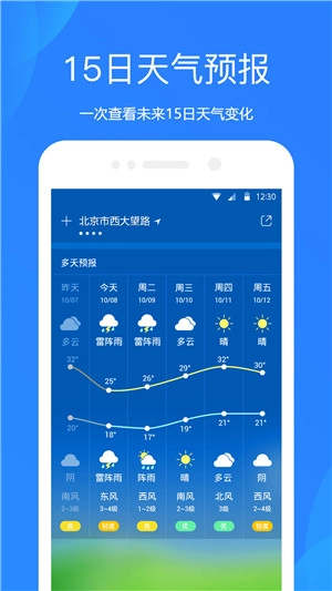 天气预报一周最新版图3