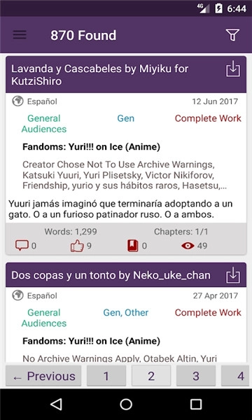 FanficPocketLibrary(a03手机版安卓下载