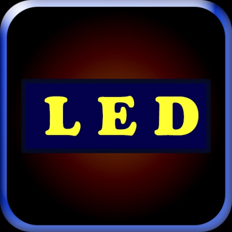 手持弹幕LED字幕屏