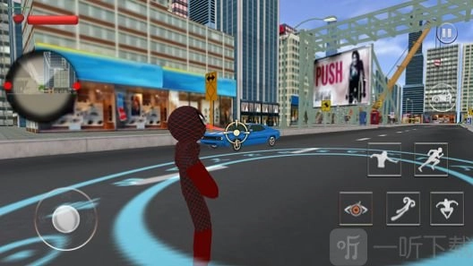 火柴人蜘蛛绳索英雄3D手游下载