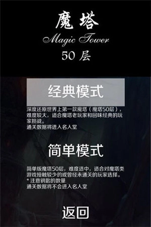 魔塔50层无限钥匙版