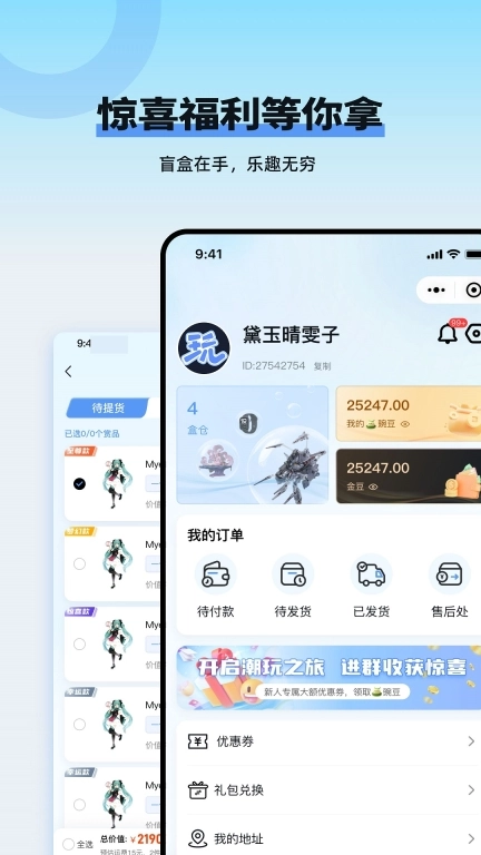 玩多伴盲盒