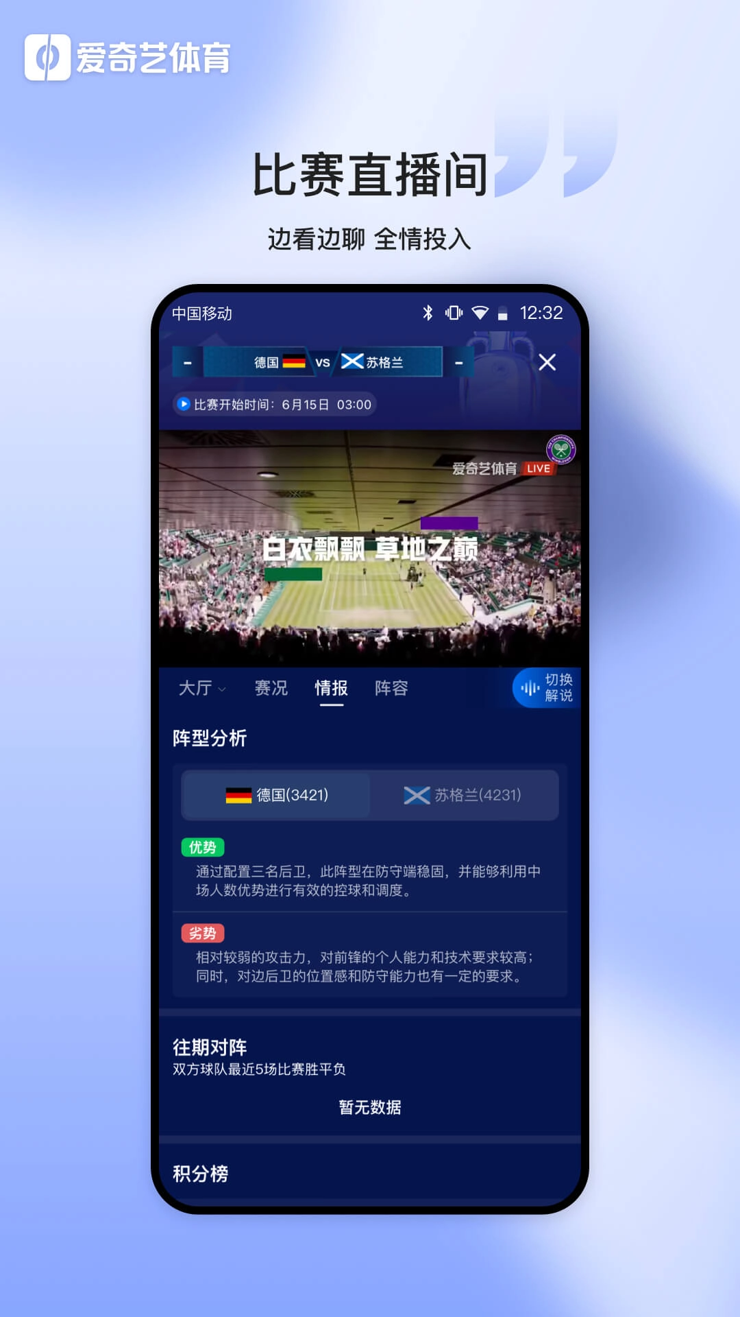 爱奇艺体育-欧洲杯英超欧冠直播