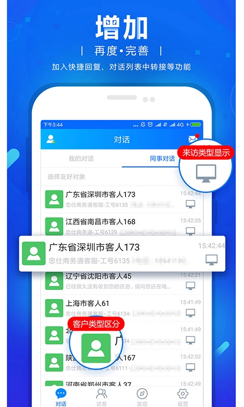 网站商务通-忠仕智能云客