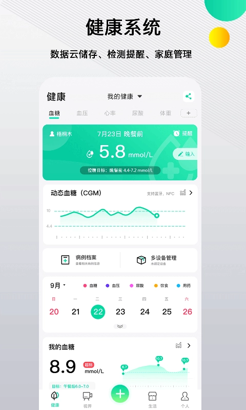 先锋鸟-血糖记录测血糖仪