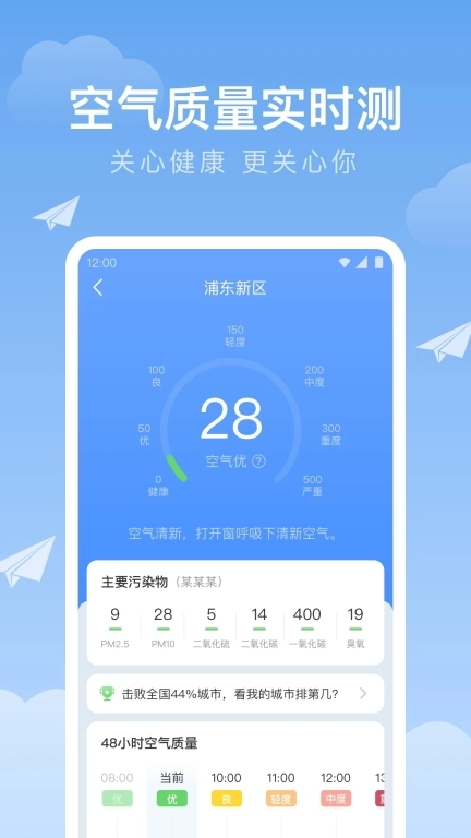 时雨天气-实时降雨提醒
