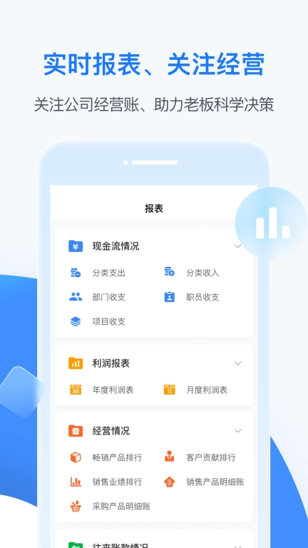 BOSS管账-企业项目财务记账