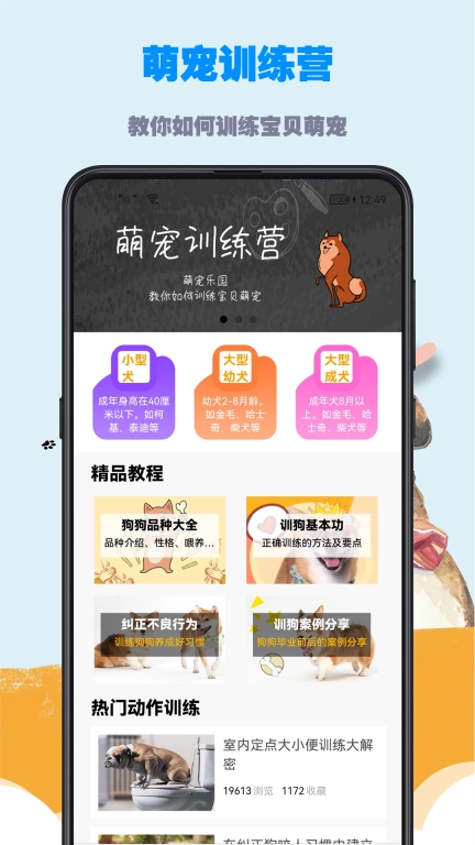 训狗教程-狗狗热门动作训练