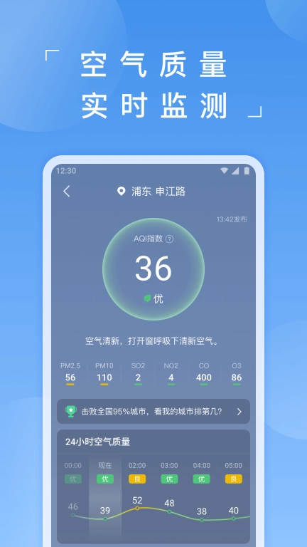 蚂蚁天气-实时天气查询