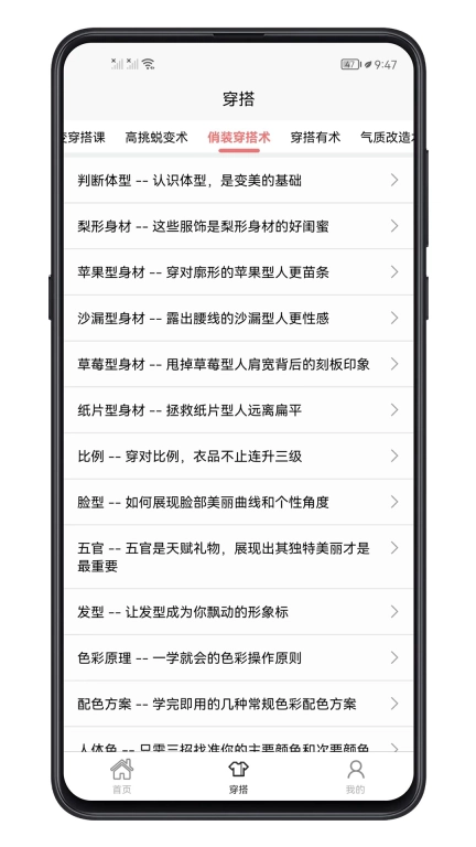 女生穿搭-女生穿衣搭配学习