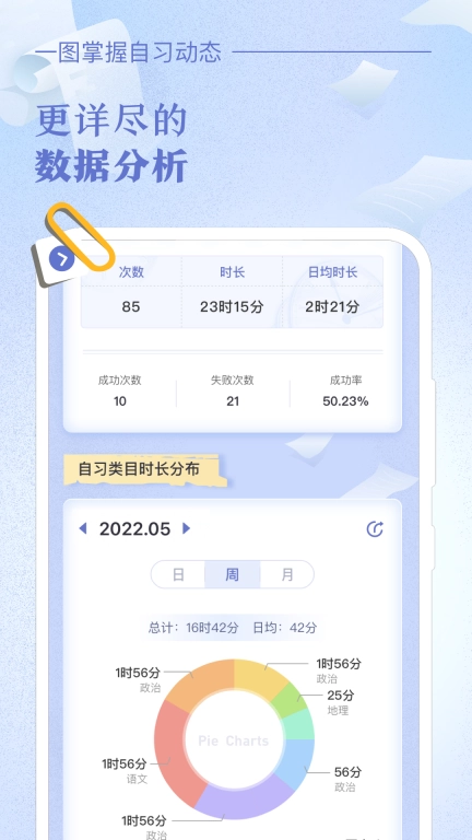 八点课程表-虚拟自习室组队自习