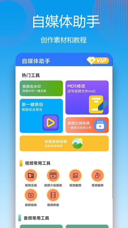 自媒体助手-自媒体工具和教程