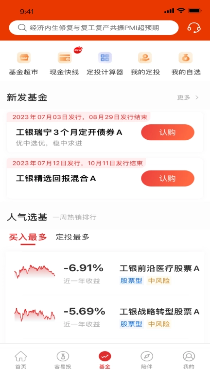 工银瑞信基金