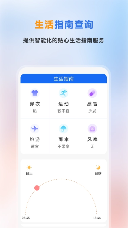 精准天气预报