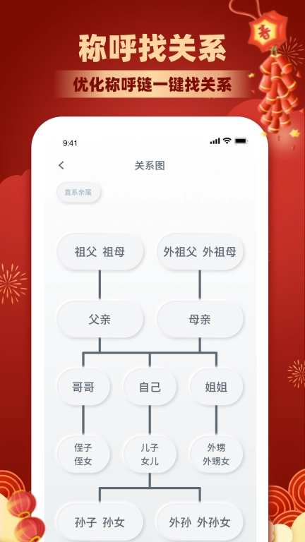 亲戚称呼计算-亲戚计算器