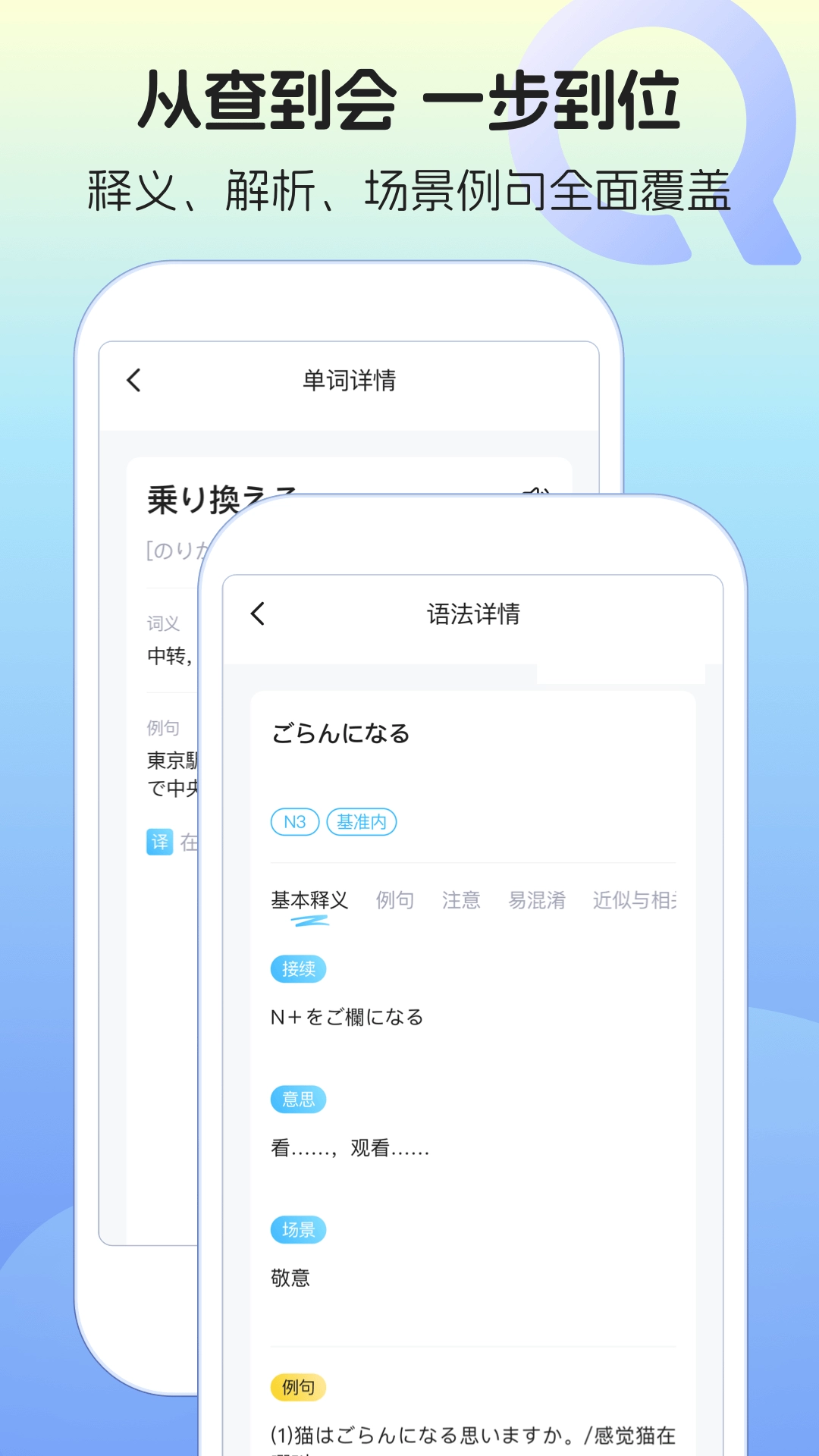 日语单词语法学习-学日语入门