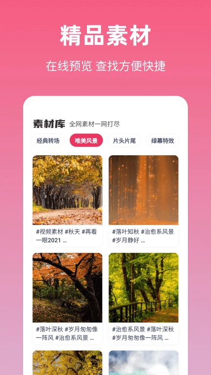 素材无忧-短视频创作素材库