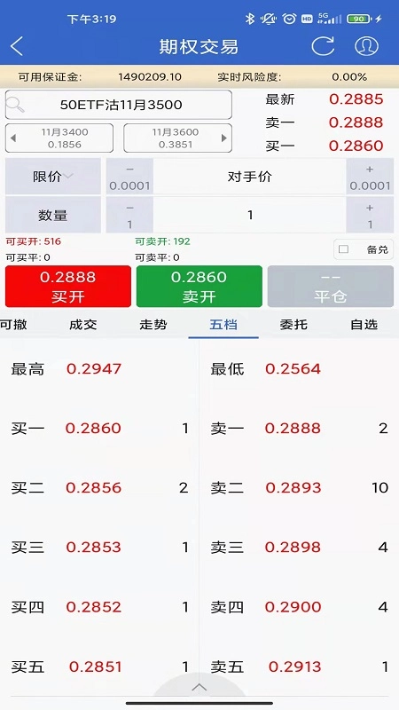 湘财期权
