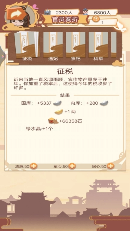 皇帝的日常