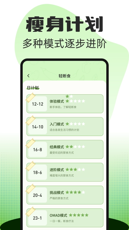 热量减肥食谱