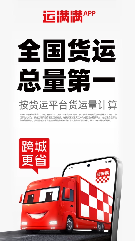 运满满货主-长途货车短途搬家