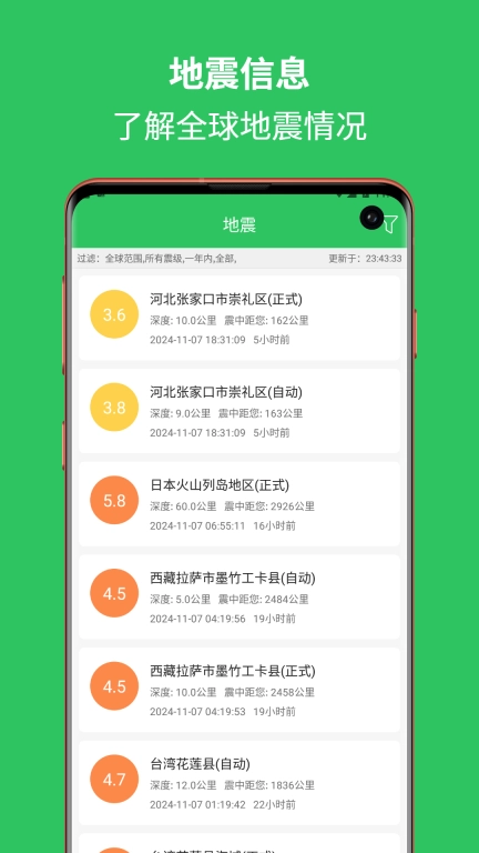 地震预警助手-地震一点通