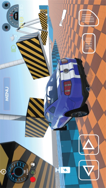 车祸现场模拟
