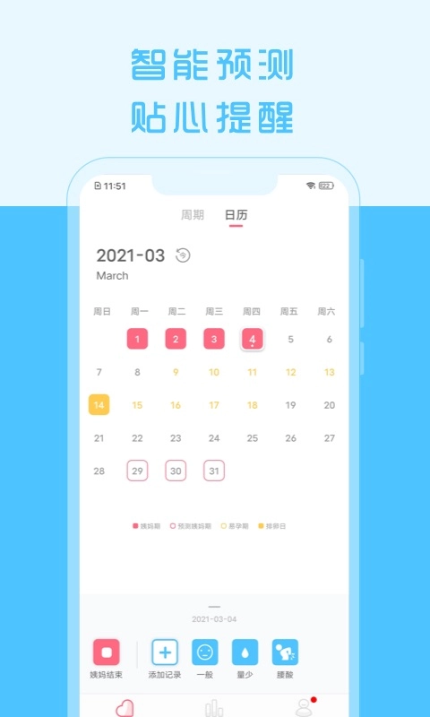 大姨妈来了-女生助手月经管理