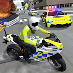 迷你模拟警车世界-真实摩托公路驾驶