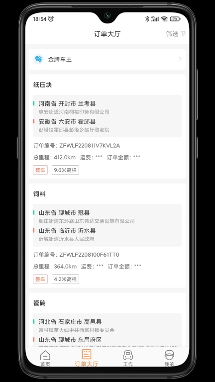 振飞司机端-您所委托我必承诺