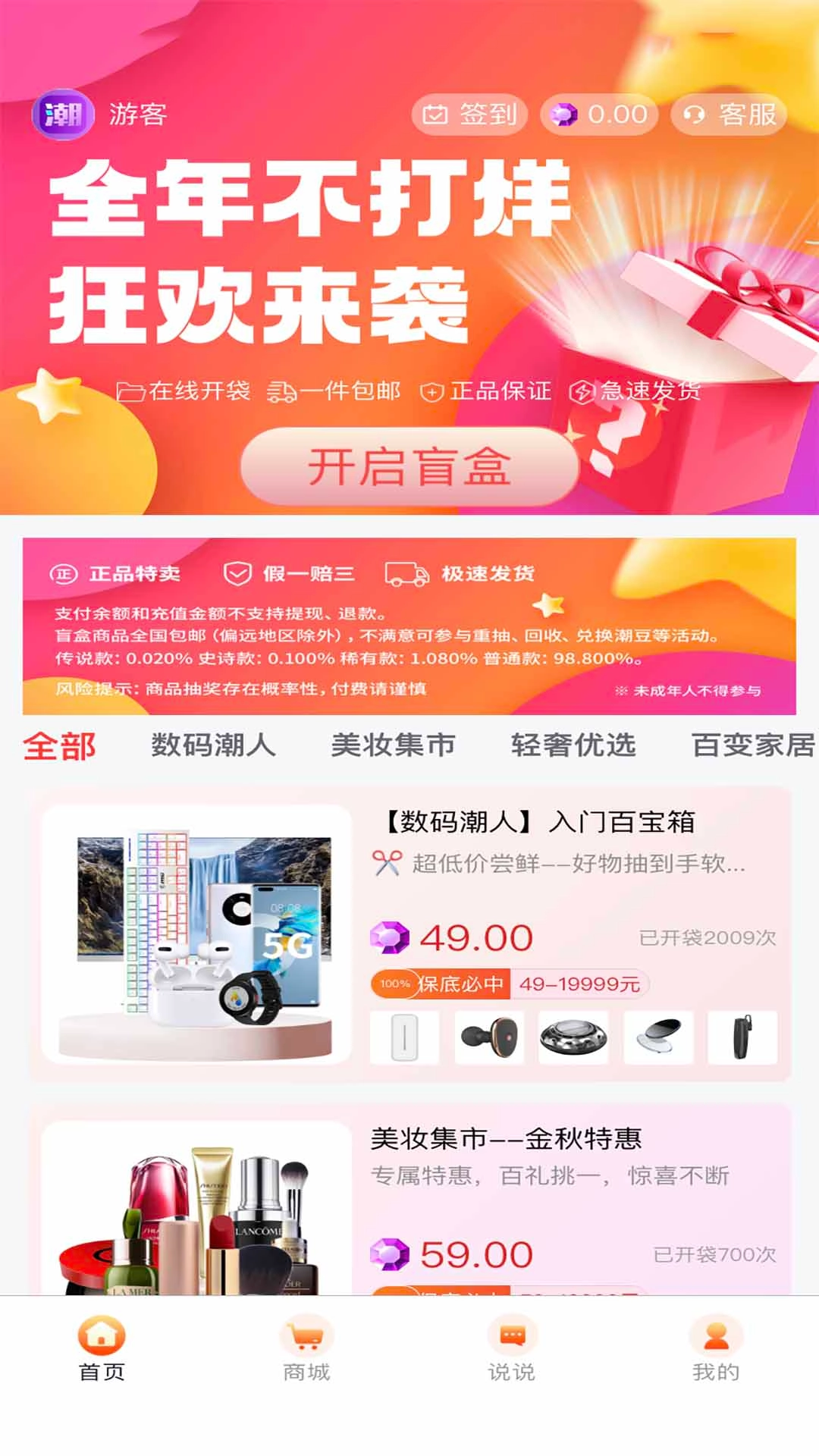 新潮盲盒
