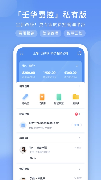 壬华费控私有版
