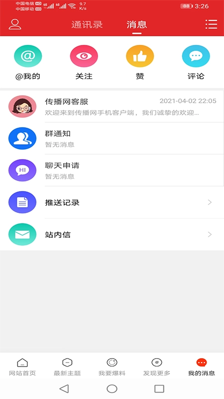传播网