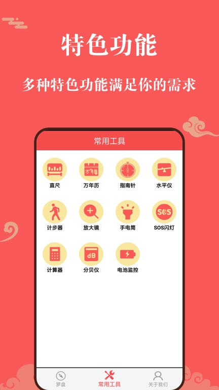 幸运罗盘指南针