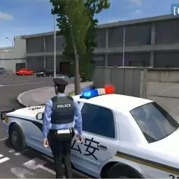 手动挡漂移体验-警车驾驶模拟器