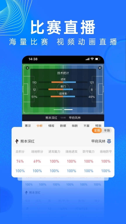 T9体育-足球篮球比赛数据