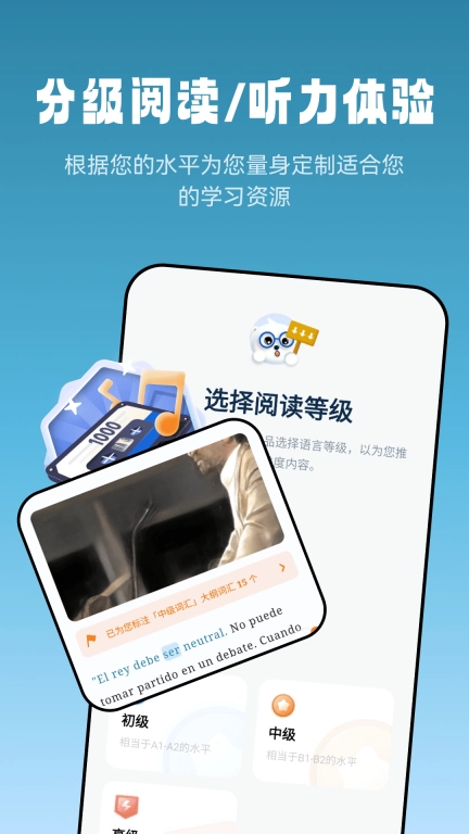 莱特西班牙语阅读听力-高效学习