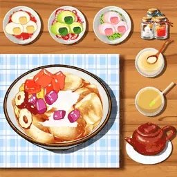 夏日麻薯丸子-甜点烹饪大师