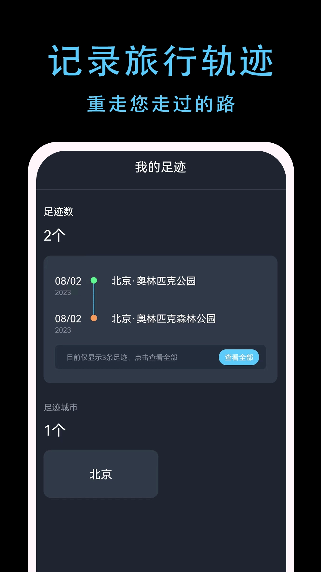 一生足迹-我的足迹