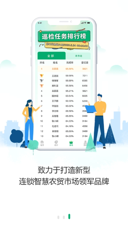 沃沃农贸市场端