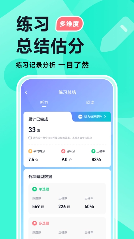 多次元雅思-雅思考试提分工具