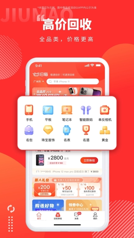 旧猫-可退货回收
